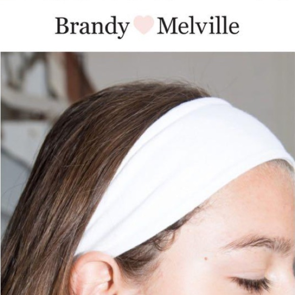 Brandy Melville Classic Multi-Color Basic Everyday Stretchy Hairband - 6pcs/Set - Picture 1 of 4